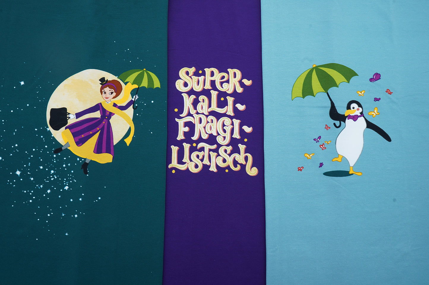 Jersey Panel StoffundLiebe Kind of magic "Kombistoff"