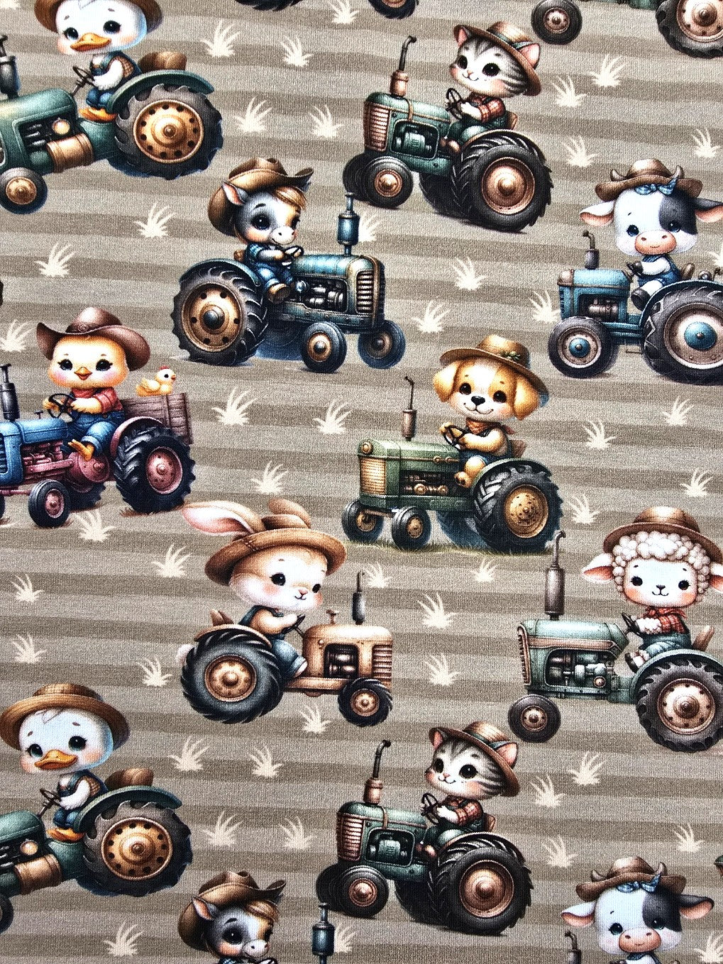Jersey Trecker Traktor Babytiere