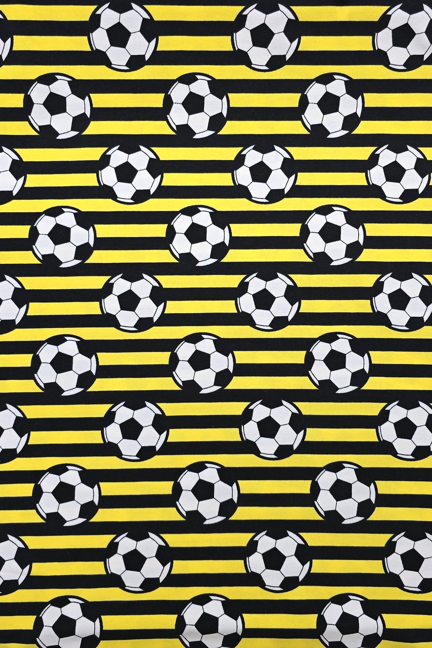 Jersey Fußball Streifen gelb