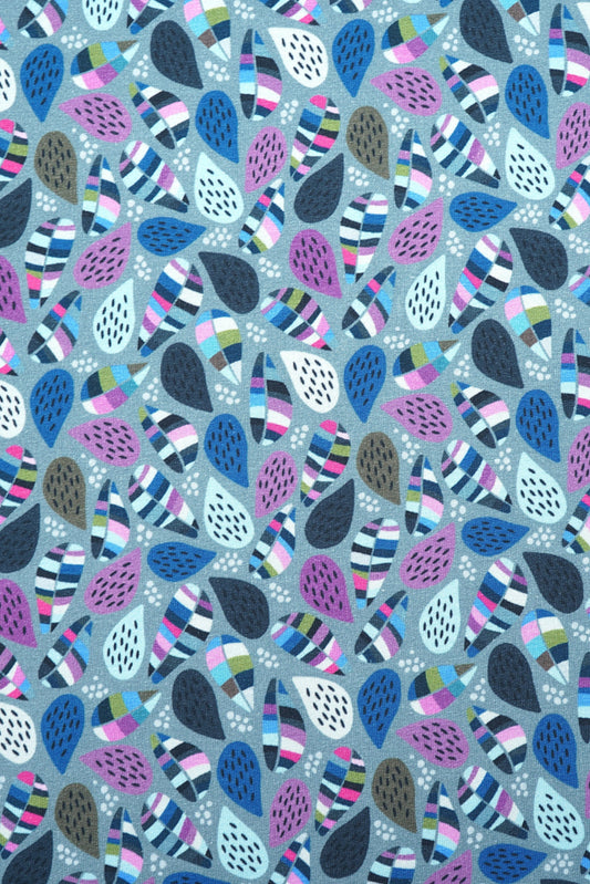 French Terry Blätter in 2 vers. Varianten