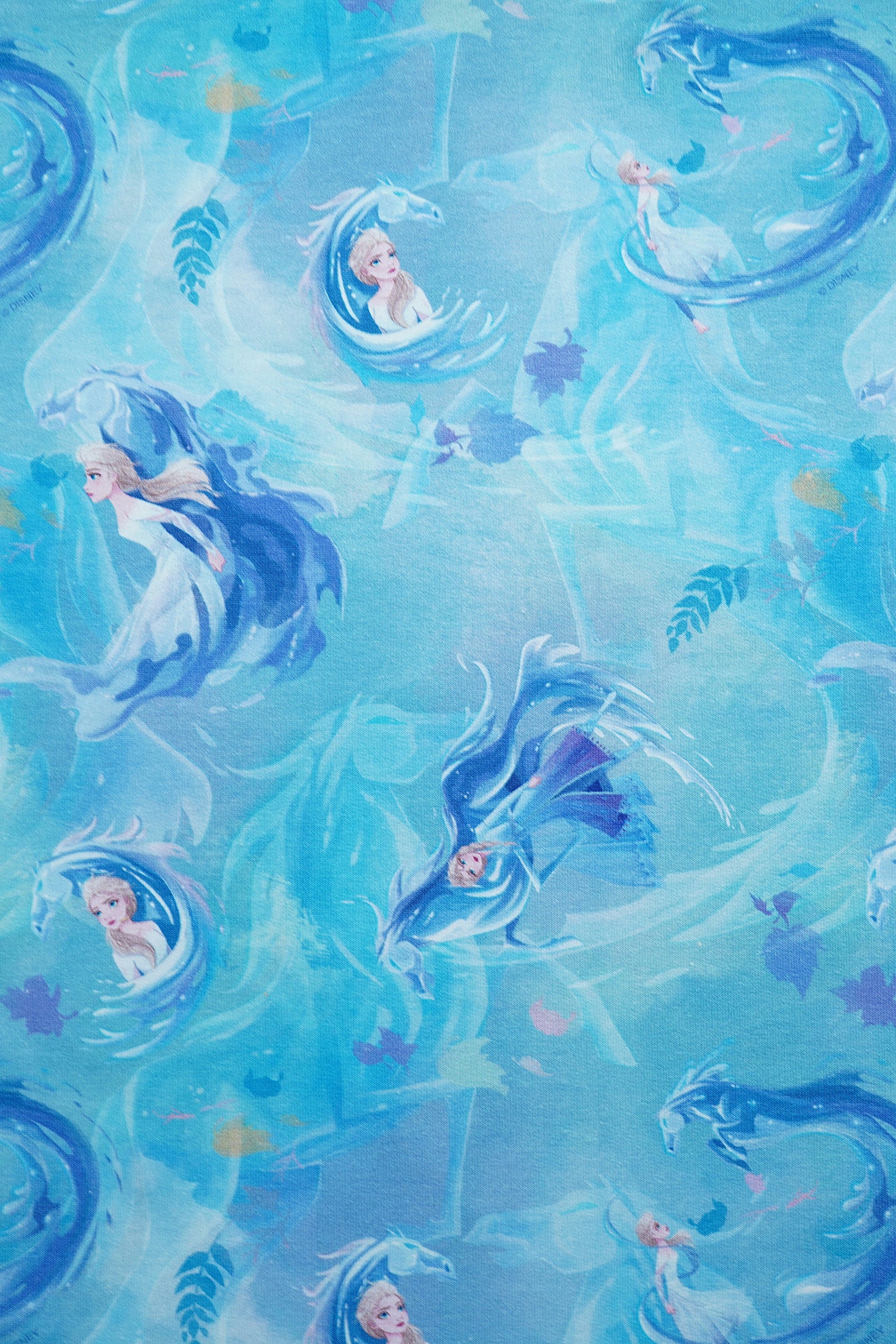 French Terry Frozen Anna&Elsa