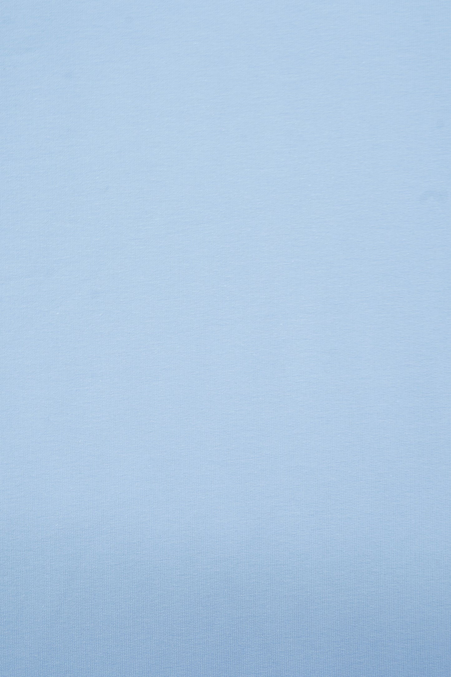 French Terry uni hellblau