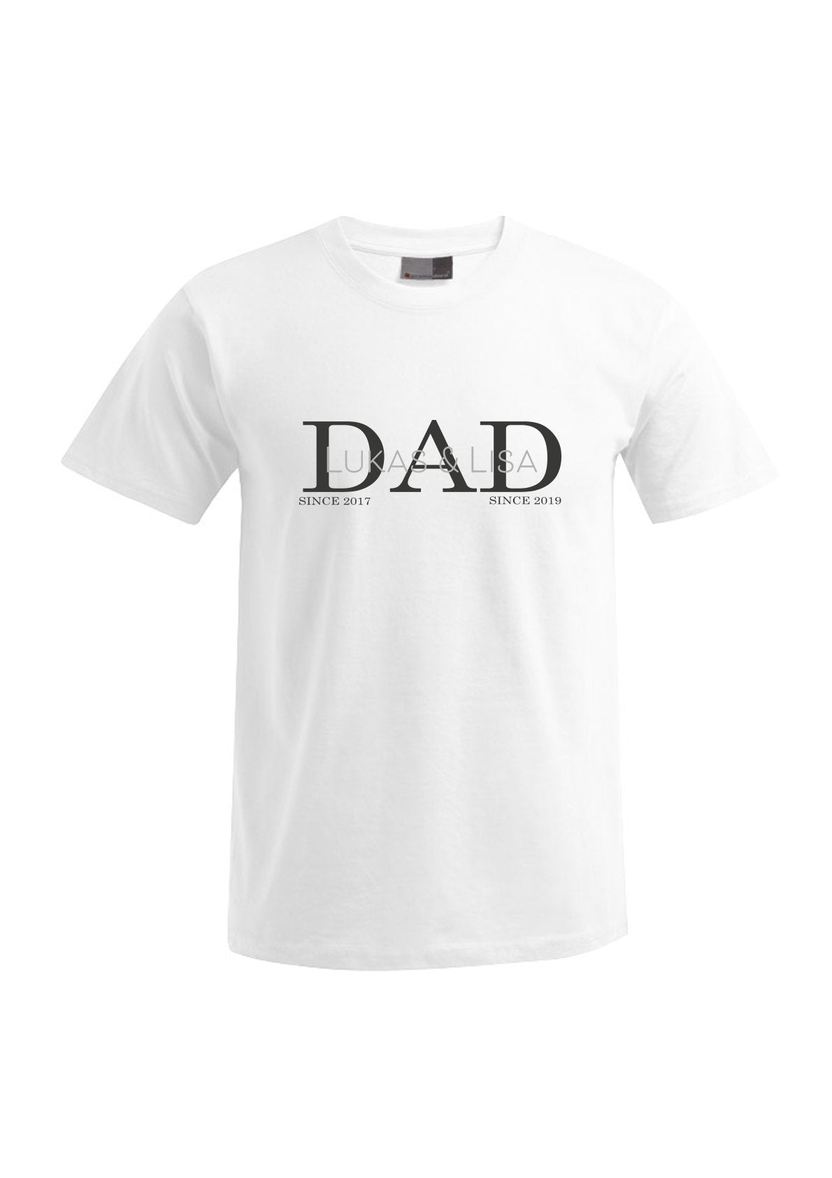T-Shirt DAD - since carbon metallic