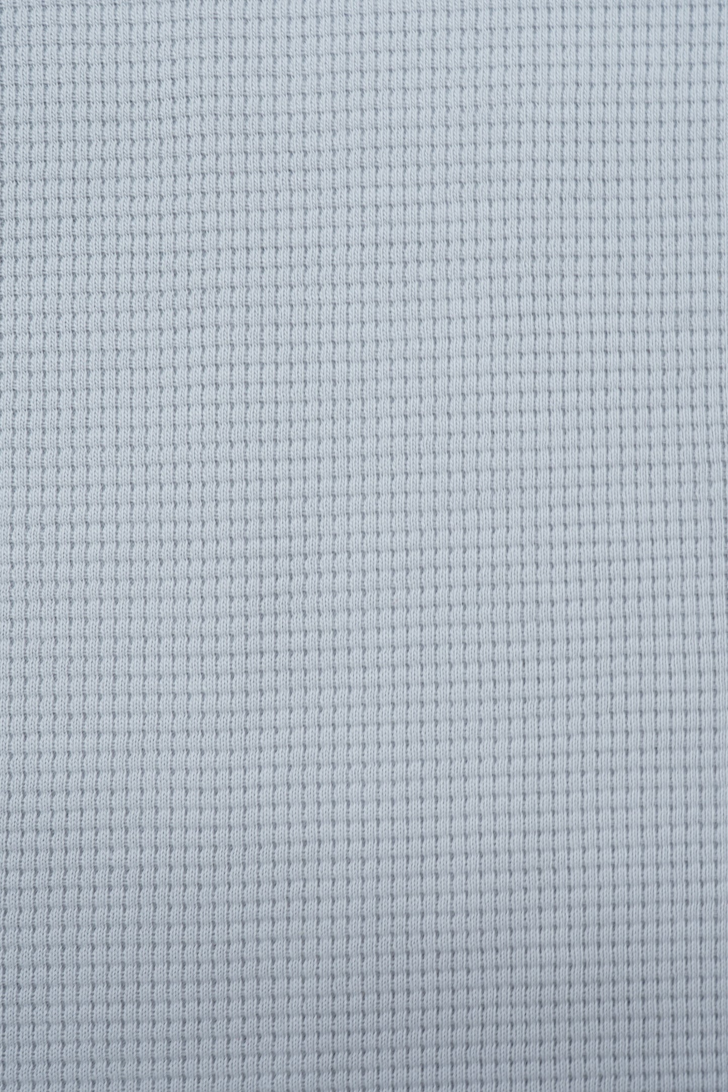 Waffeljersey uni hellgrau