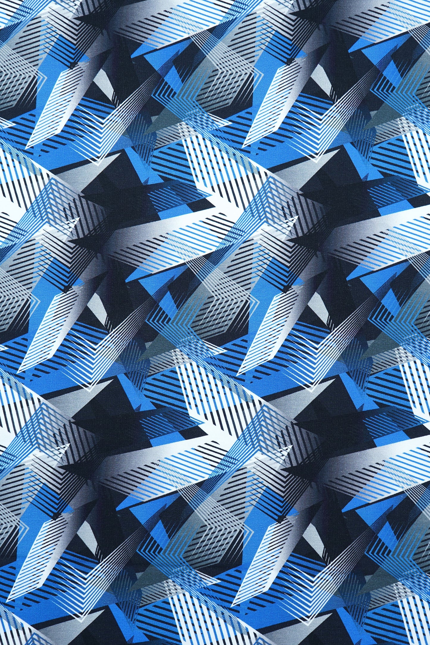 French Terry Galaxy blau