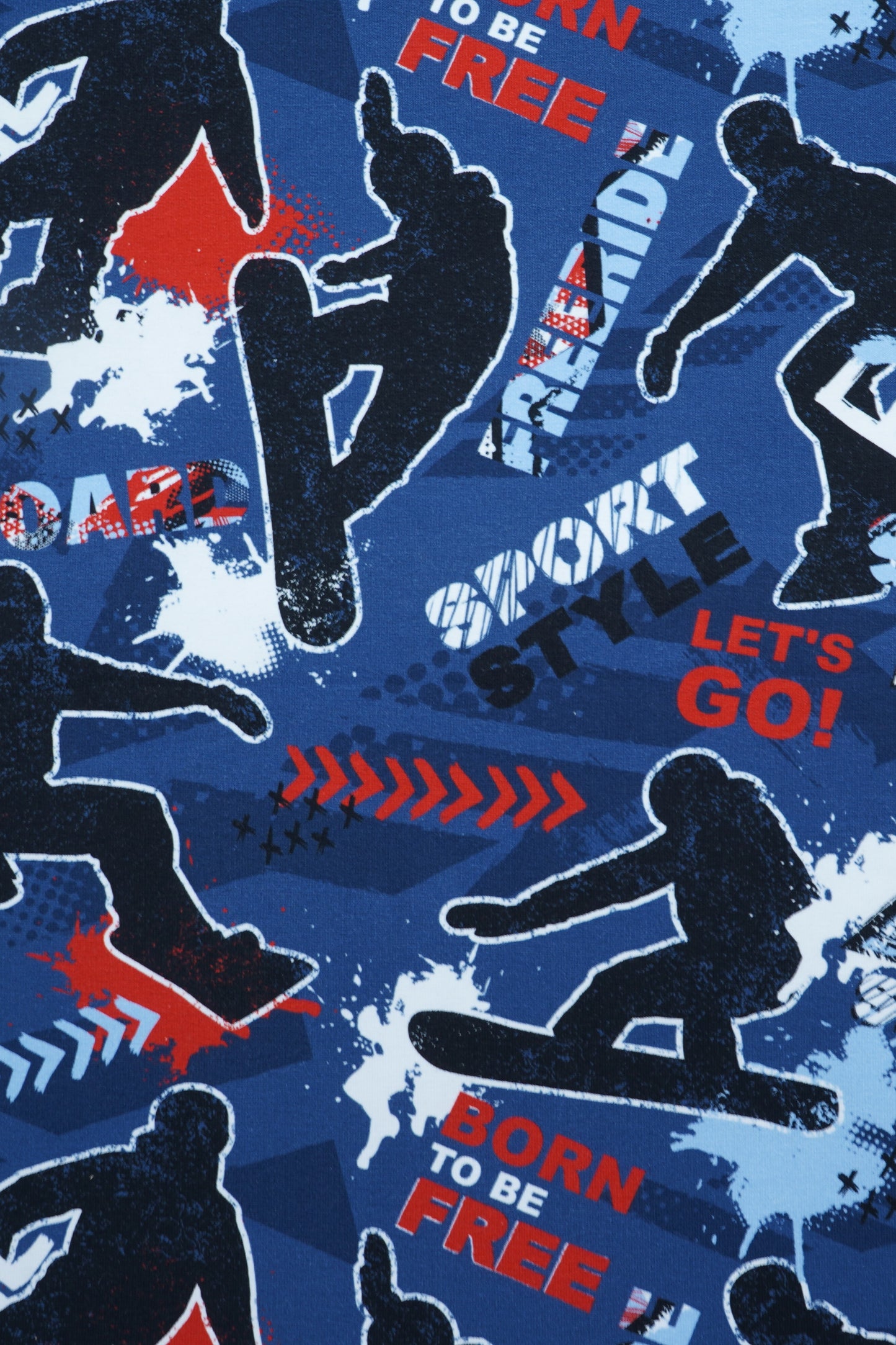 French Terry Staghorn Snowboard