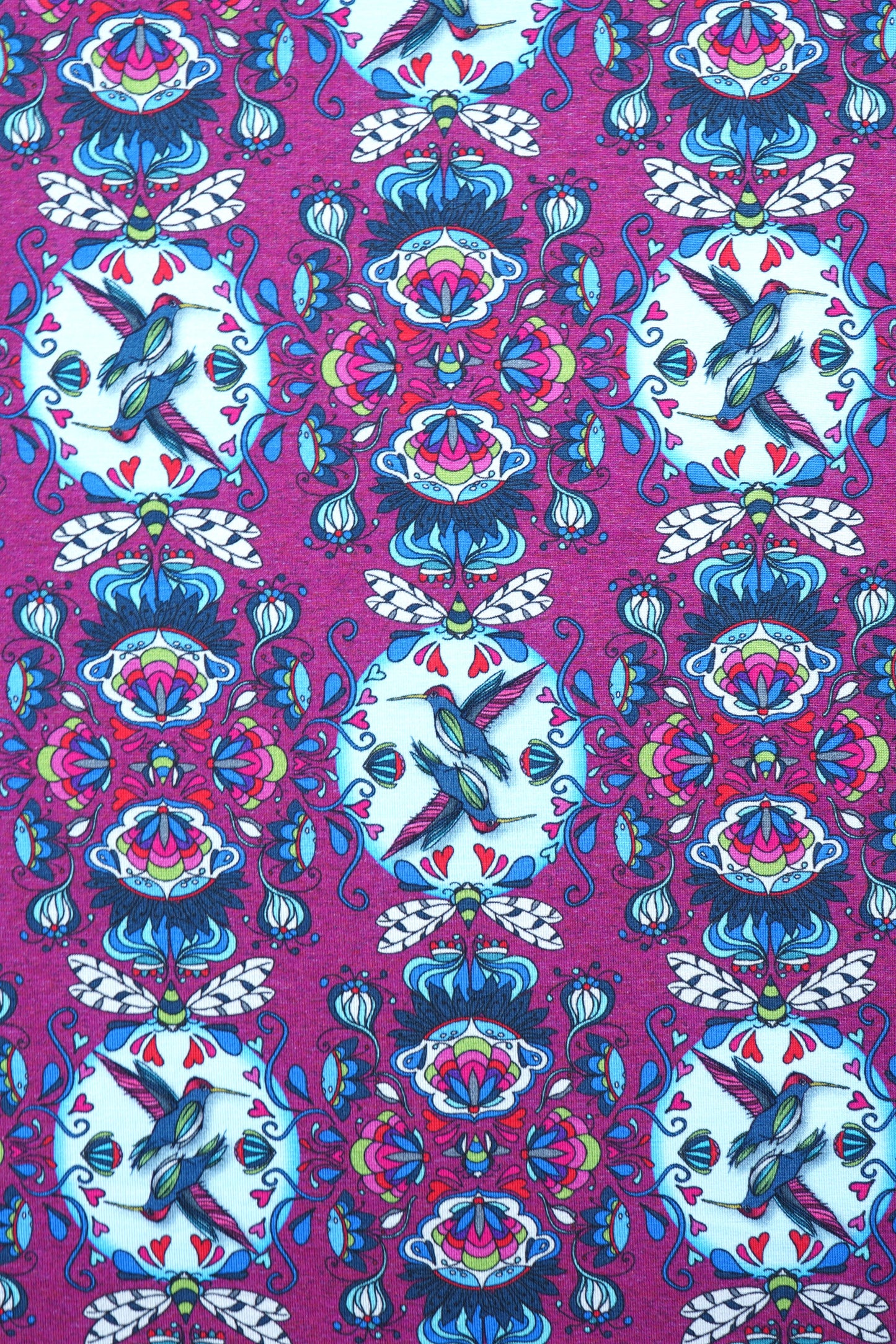 Viskosejersey Donna-Sofia by Lila-Lotta Vögel in 4 vers. Varianten