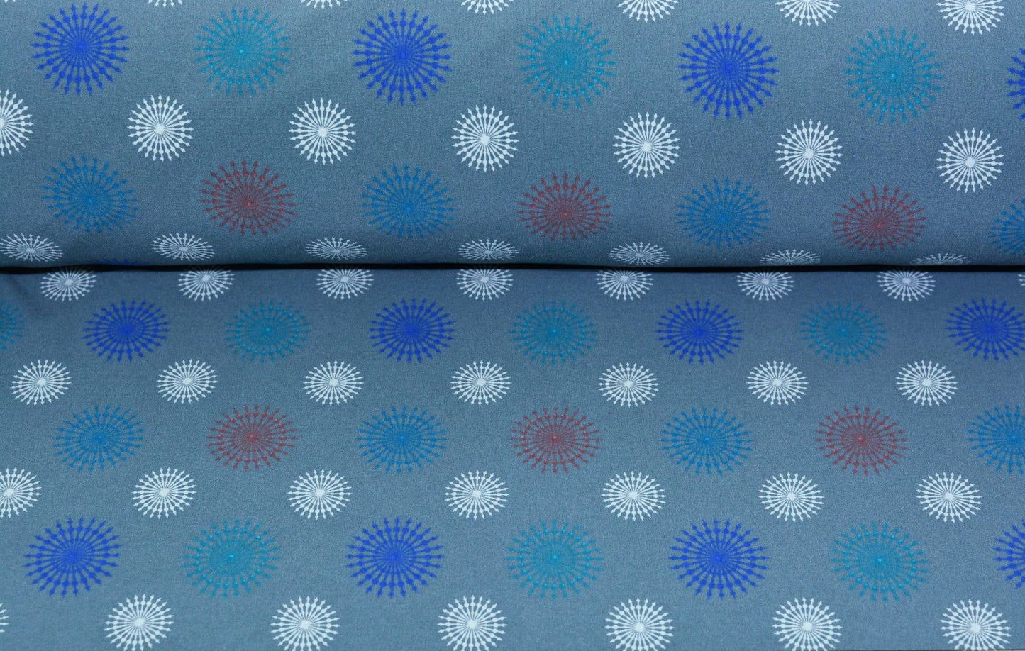 Softshell Ornament grau