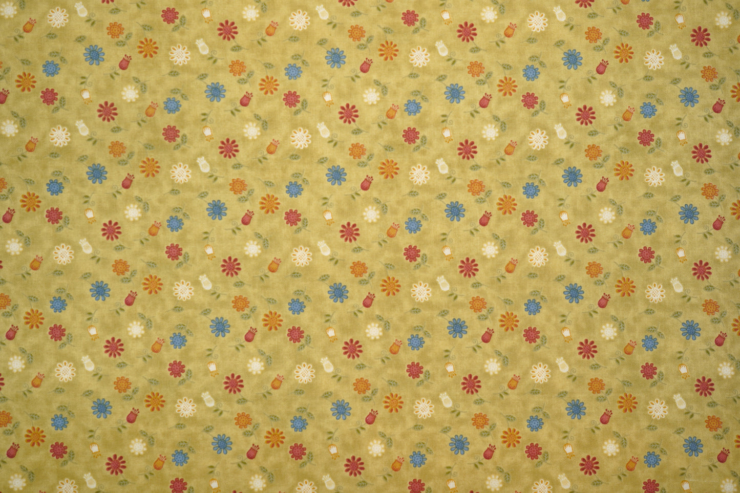 Baumwolle kleine Blümchen in 2 versch. Farben