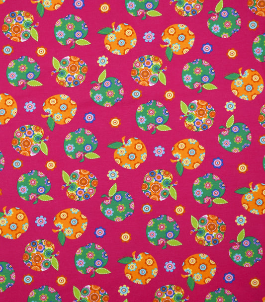 Jersey Äpfel blau & rot