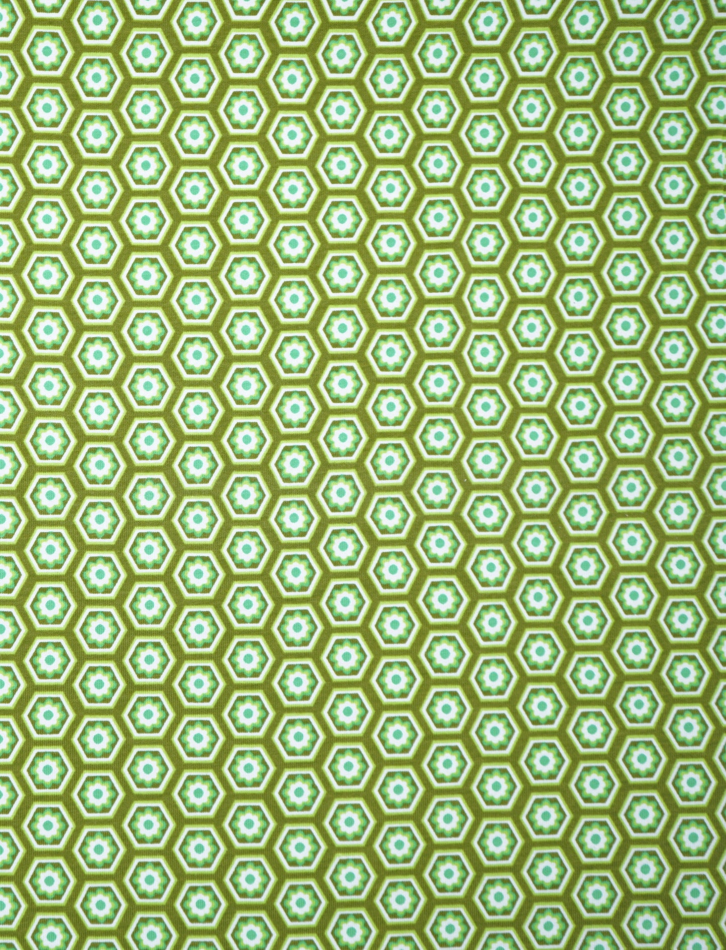 Jersey grün gemustert