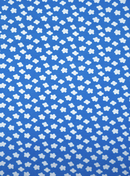 Jersey Wolken orange & blau