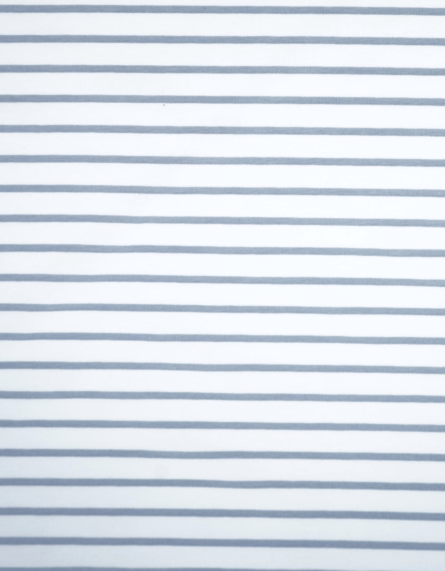 Jersey Streifen grau weiß