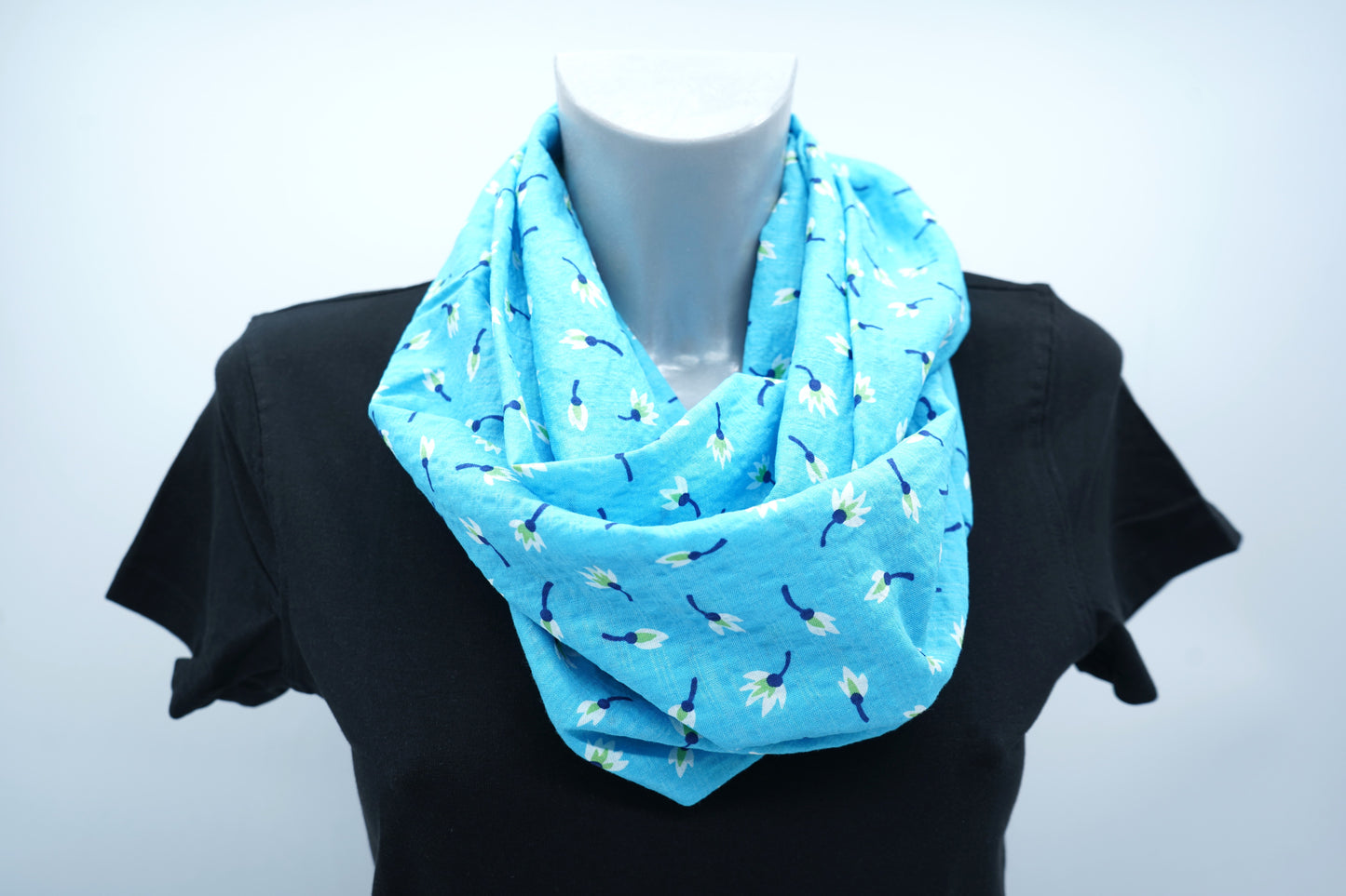 Musselin Hamburger Liebe türkis "Tuchstoff"