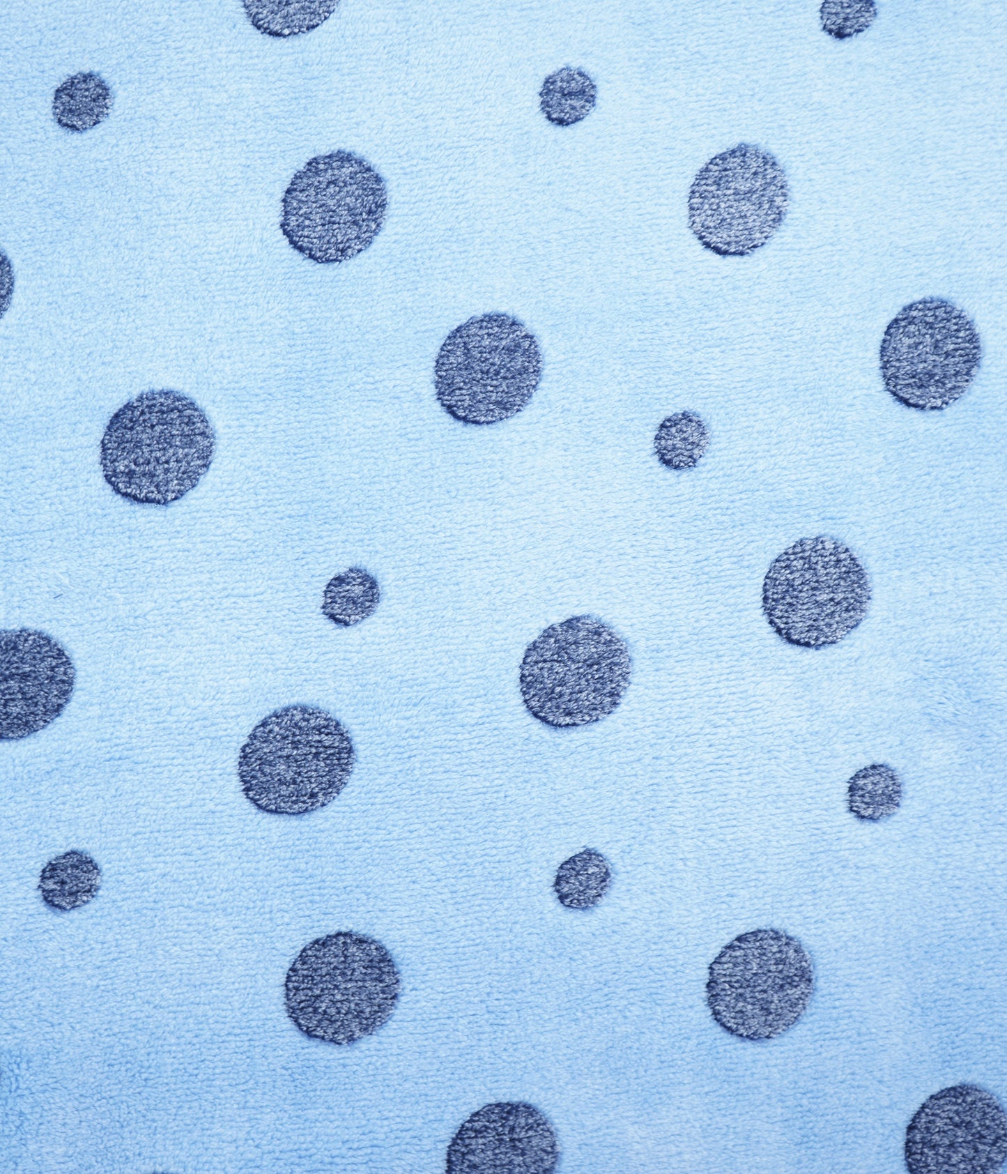 Polar Fleece blau und grau