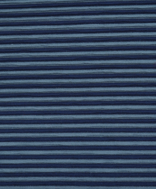 Viskose blau gestreift elasthisch