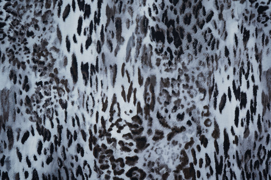 Viskosejersey Tiermuster