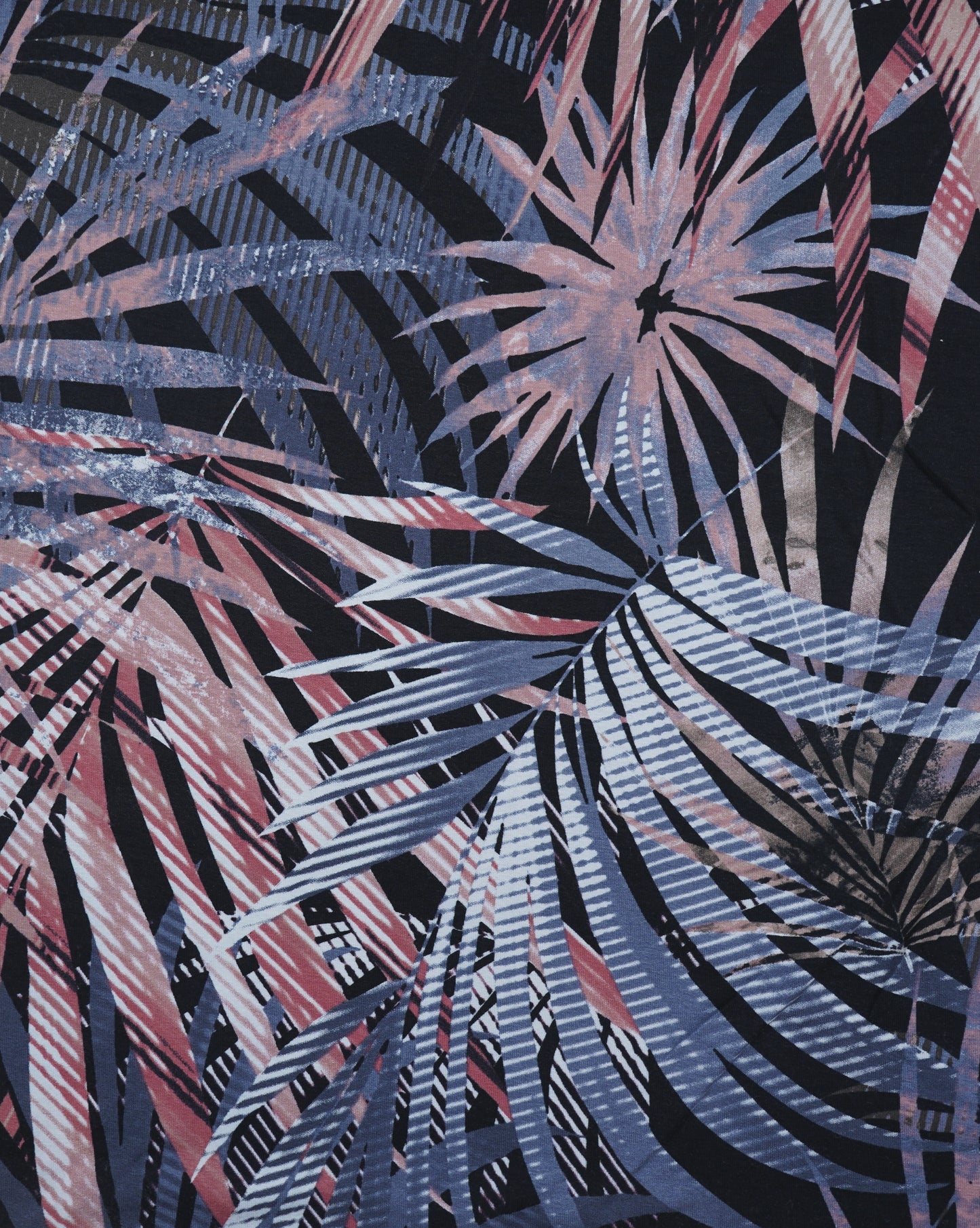 Viskosejersey Palmenblätter