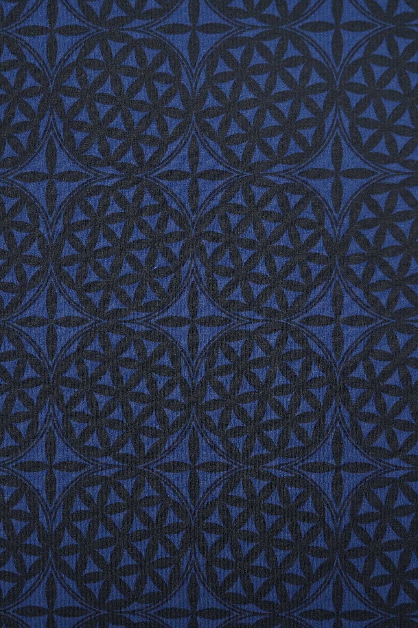 Jersey navy mit Rauten