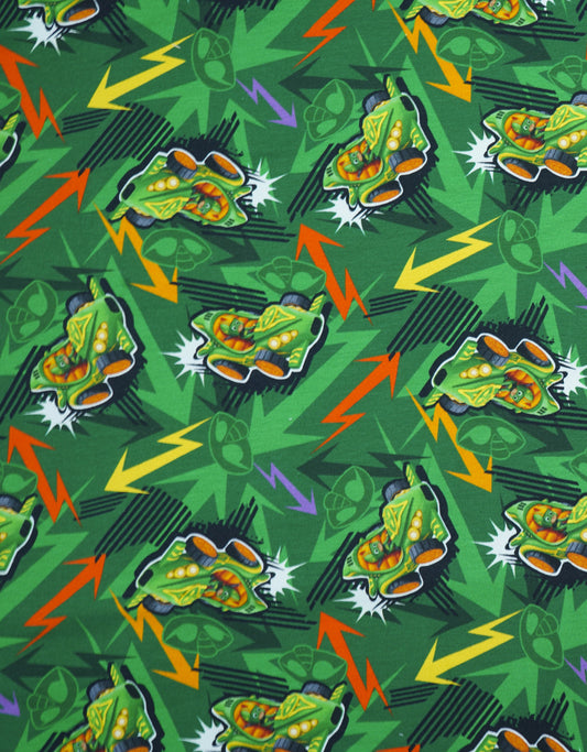 PJ Mask blitz versch. Farben French Terry/Sommersweat angeraut