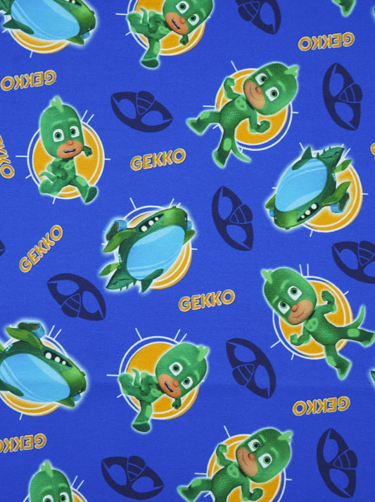 PJ Mask name versch. Farben French Terry/Sommersweat angeraut