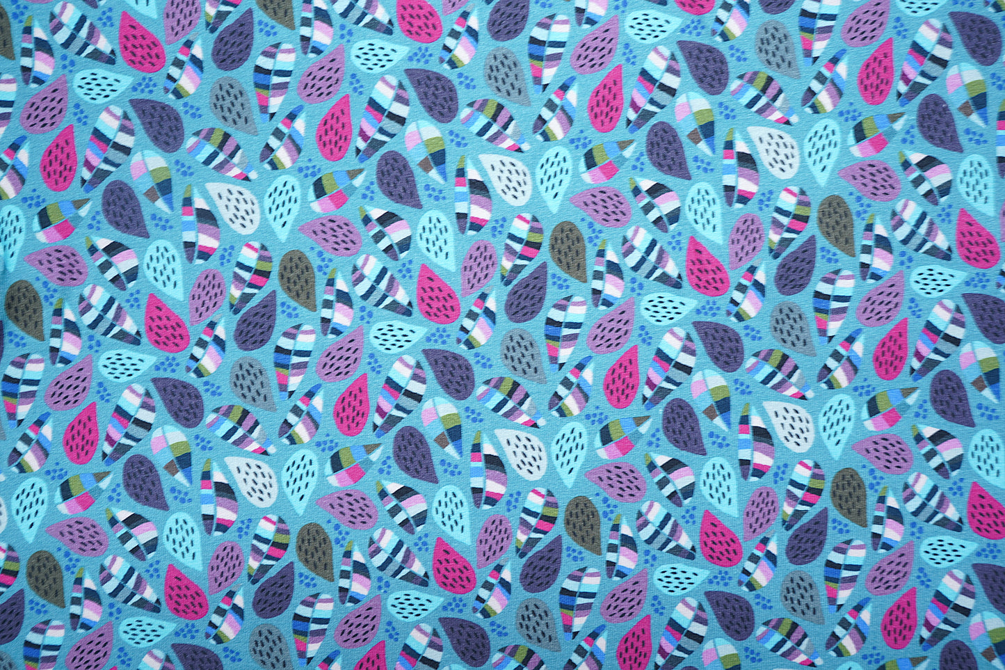 French Terry Blätter in 2 vers. Varianten