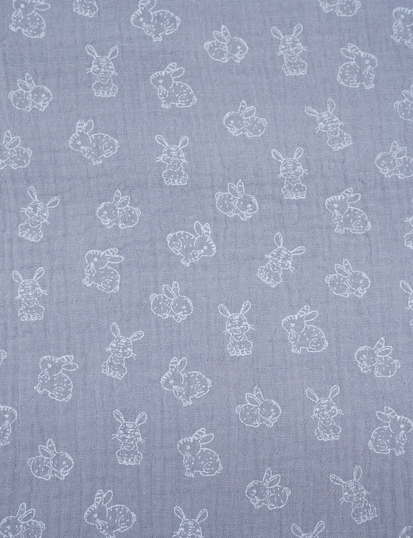 Musselin Häschen grau