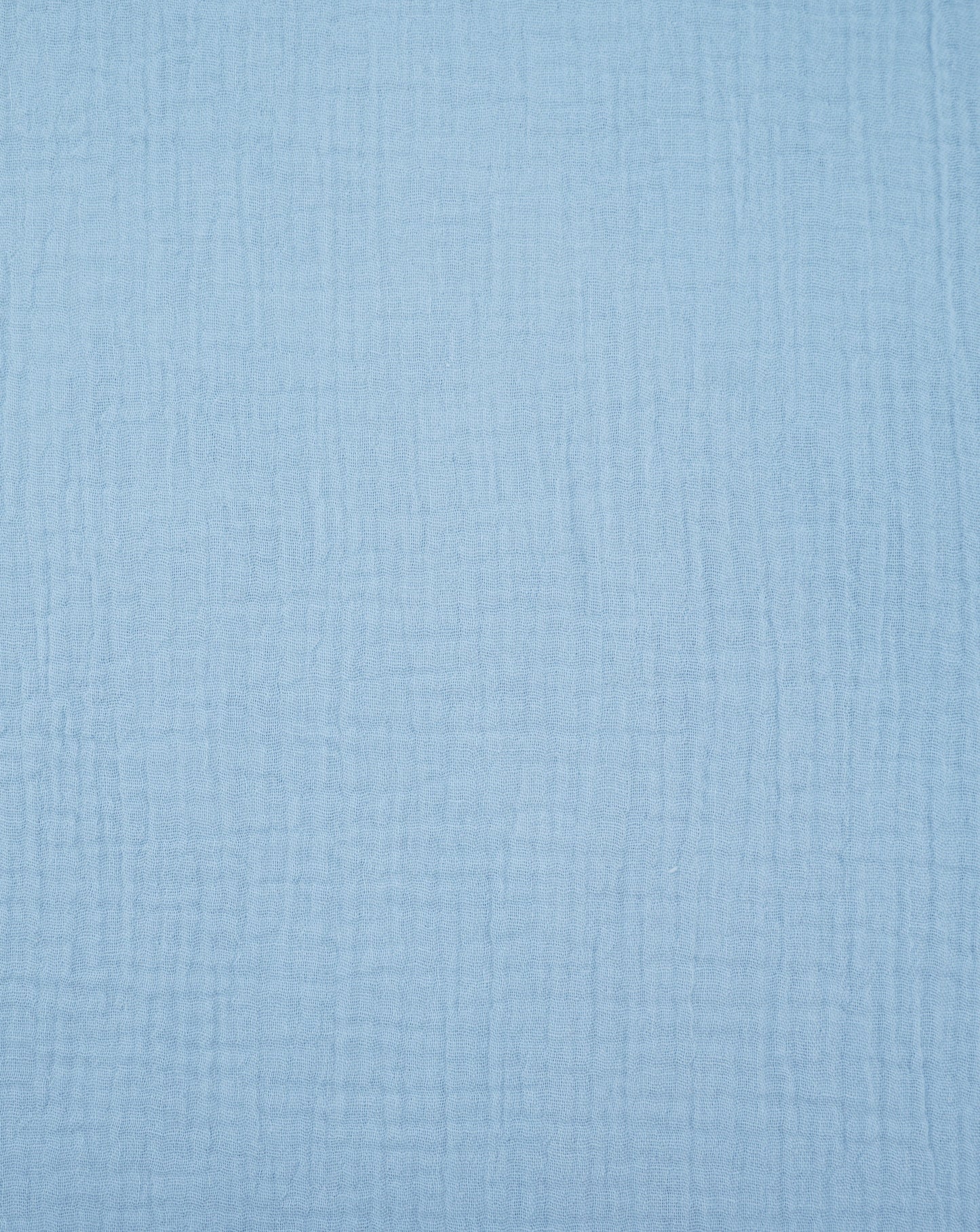 Musselin uni baby blau