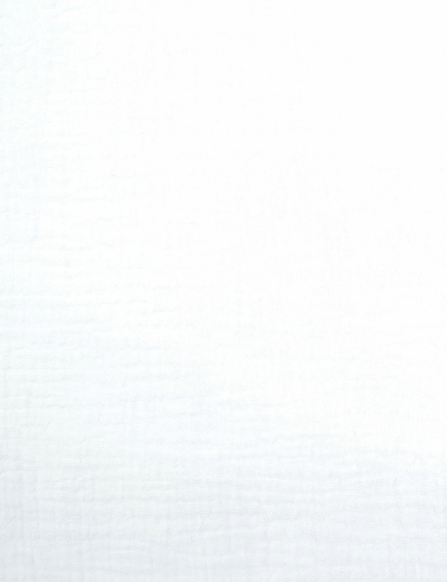 Musselin uni weiß