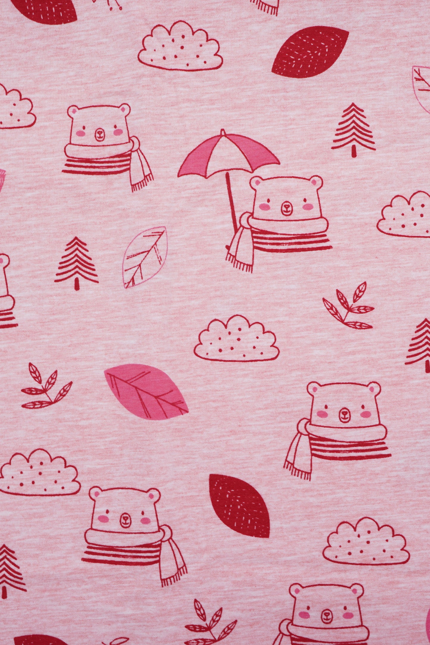 Jersey Teddybär rosa