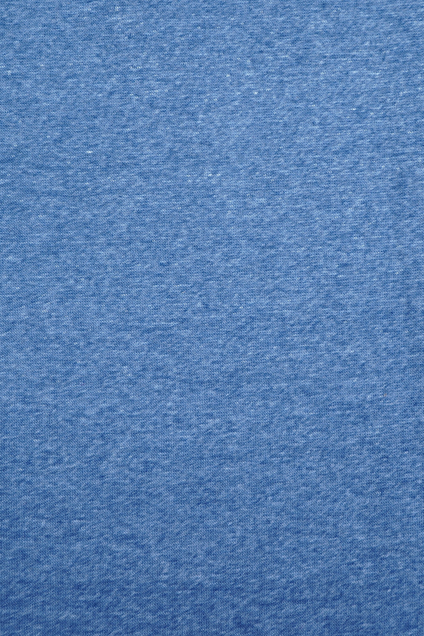 Wintersweat uni blau meliert