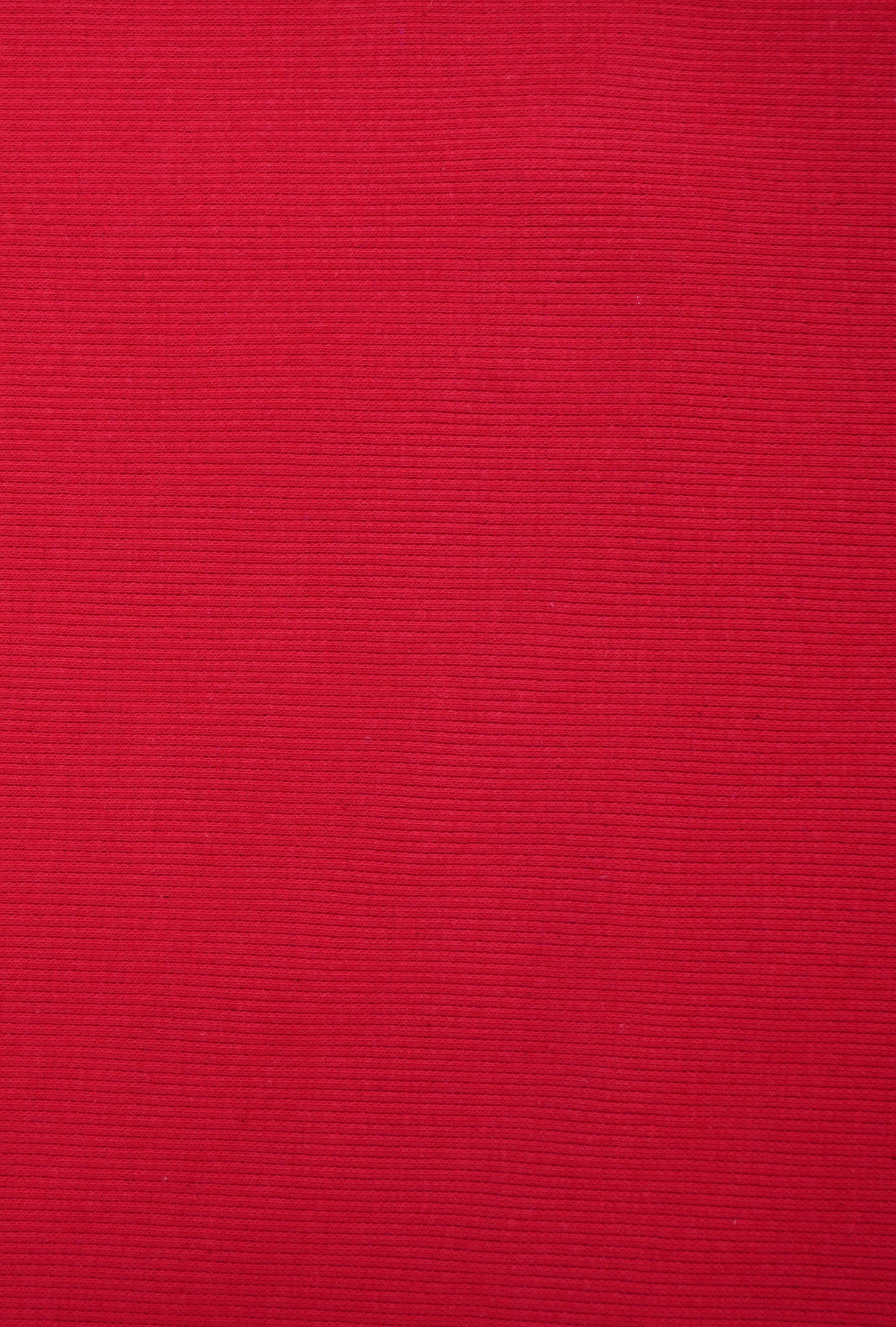 Bündchen rot feinripp