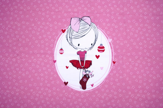 French Terry Stoffduo Panel Christmas Time "Kombistoff"