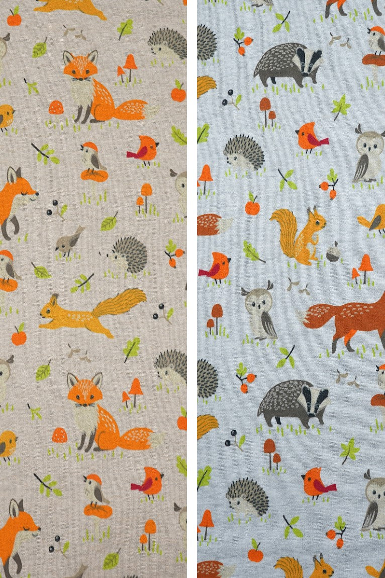 Alpenfleece Füchse in 2 vers. Varianten