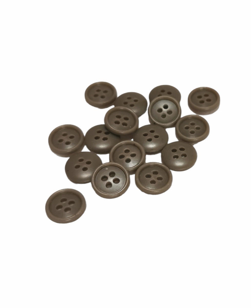 Kunststoff Knöpfe 4-Loch 14mm