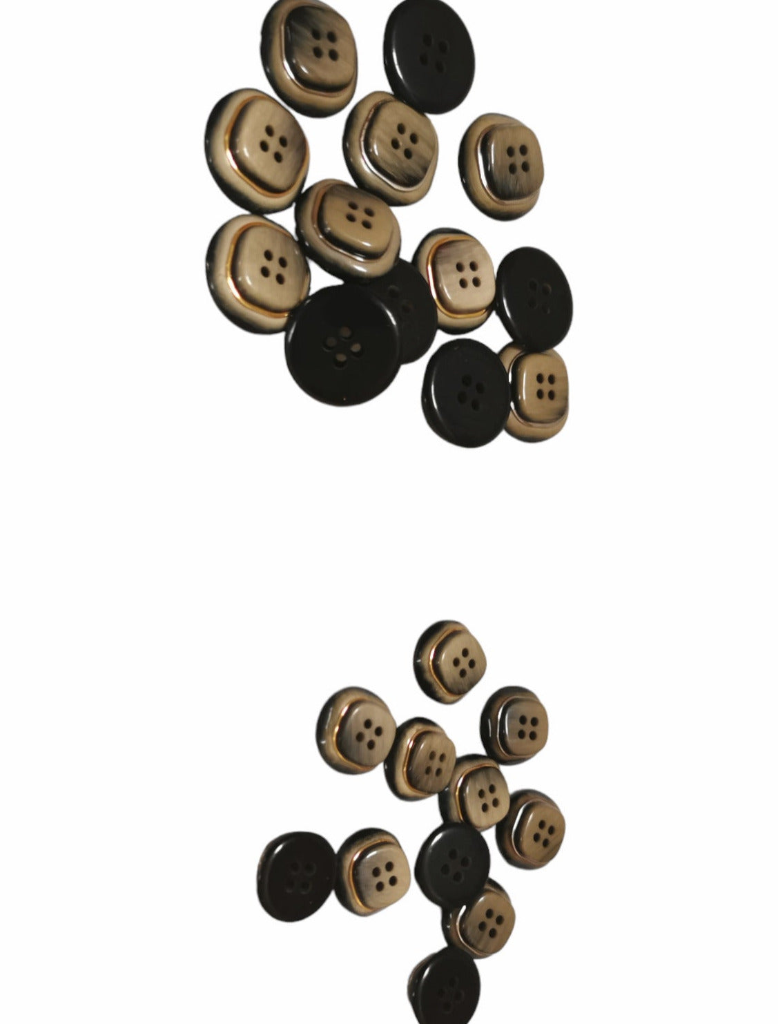 Kunststoff Knöpfe 4-Loch