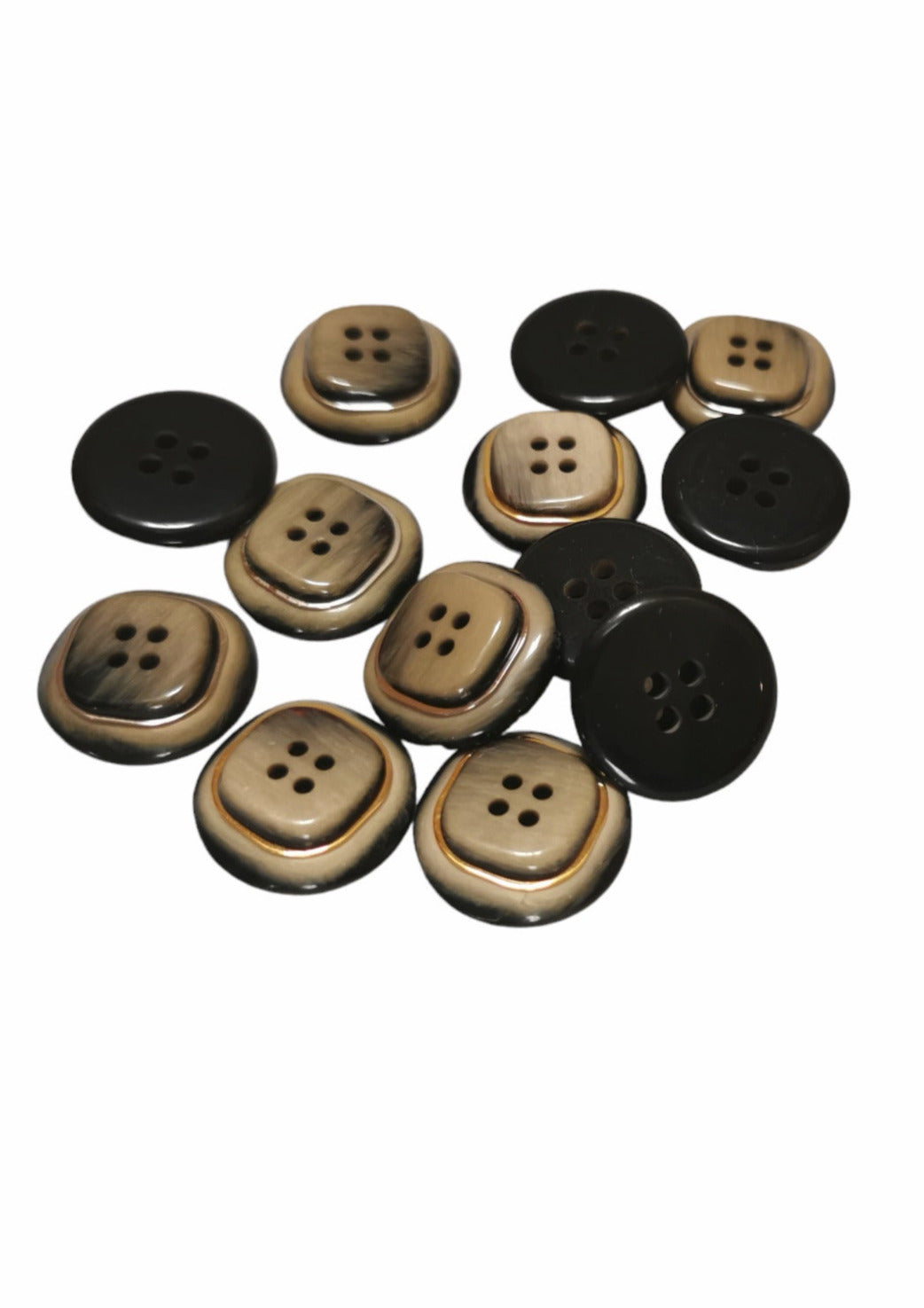 Kunststoff Knöpfe 4-Loch