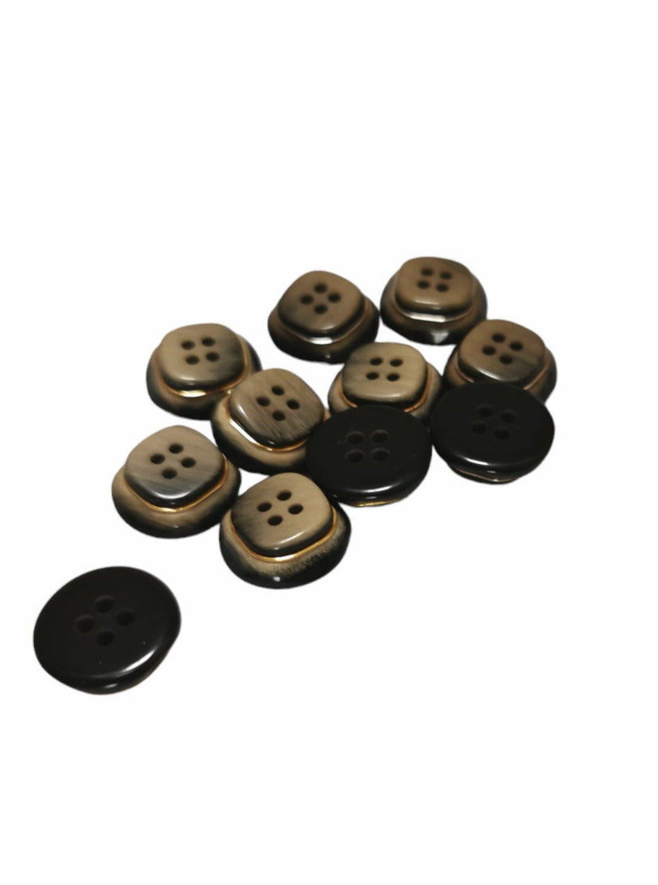 Kunststoff Knöpfe 4-Loch