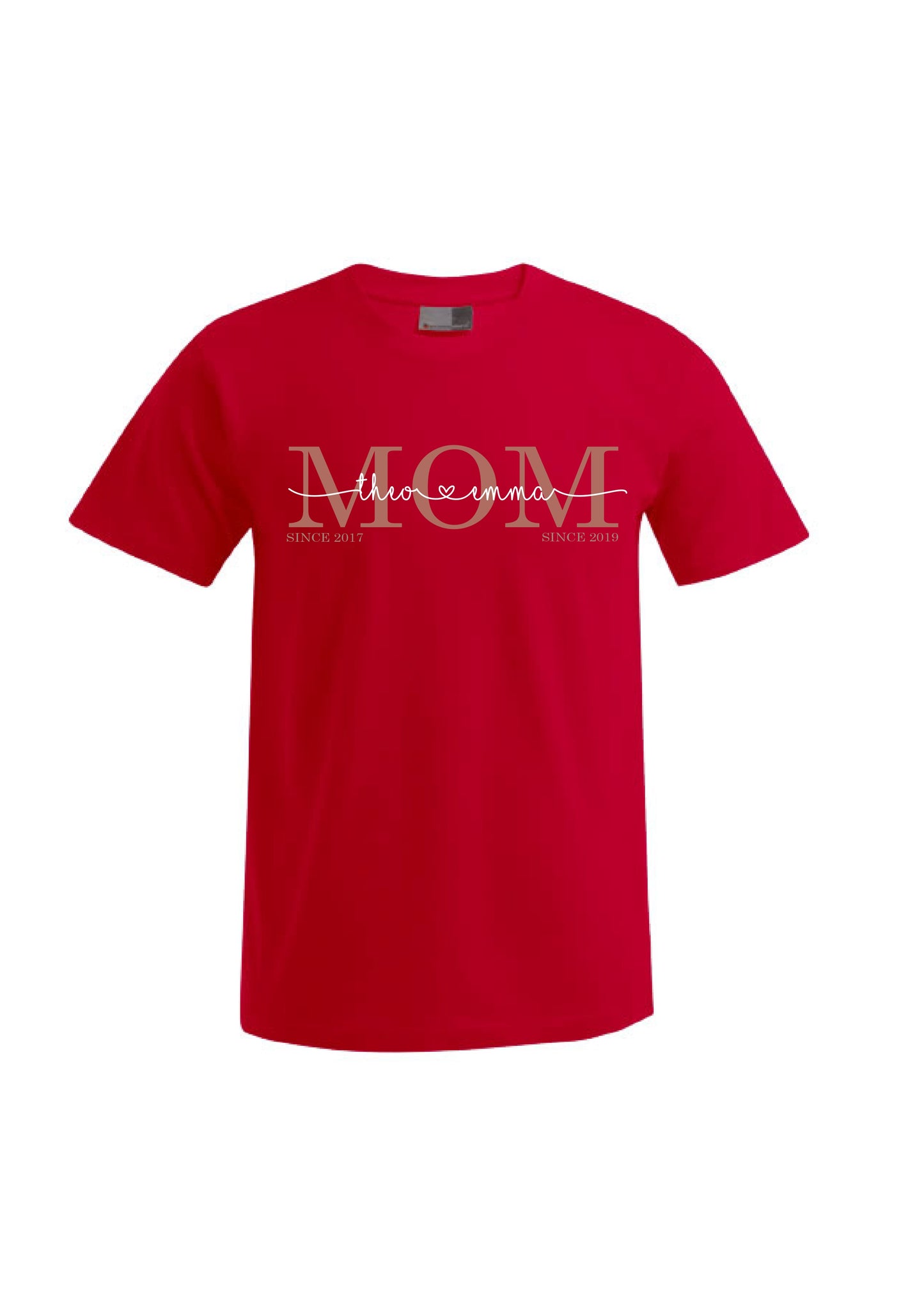 T-Shirt MOM - since rosegold