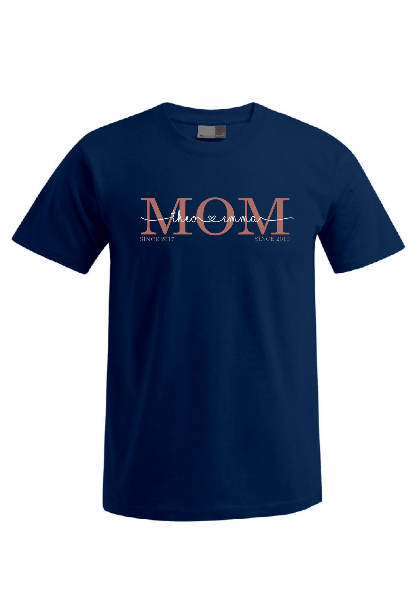 T-Shirt MOM - since rosegold