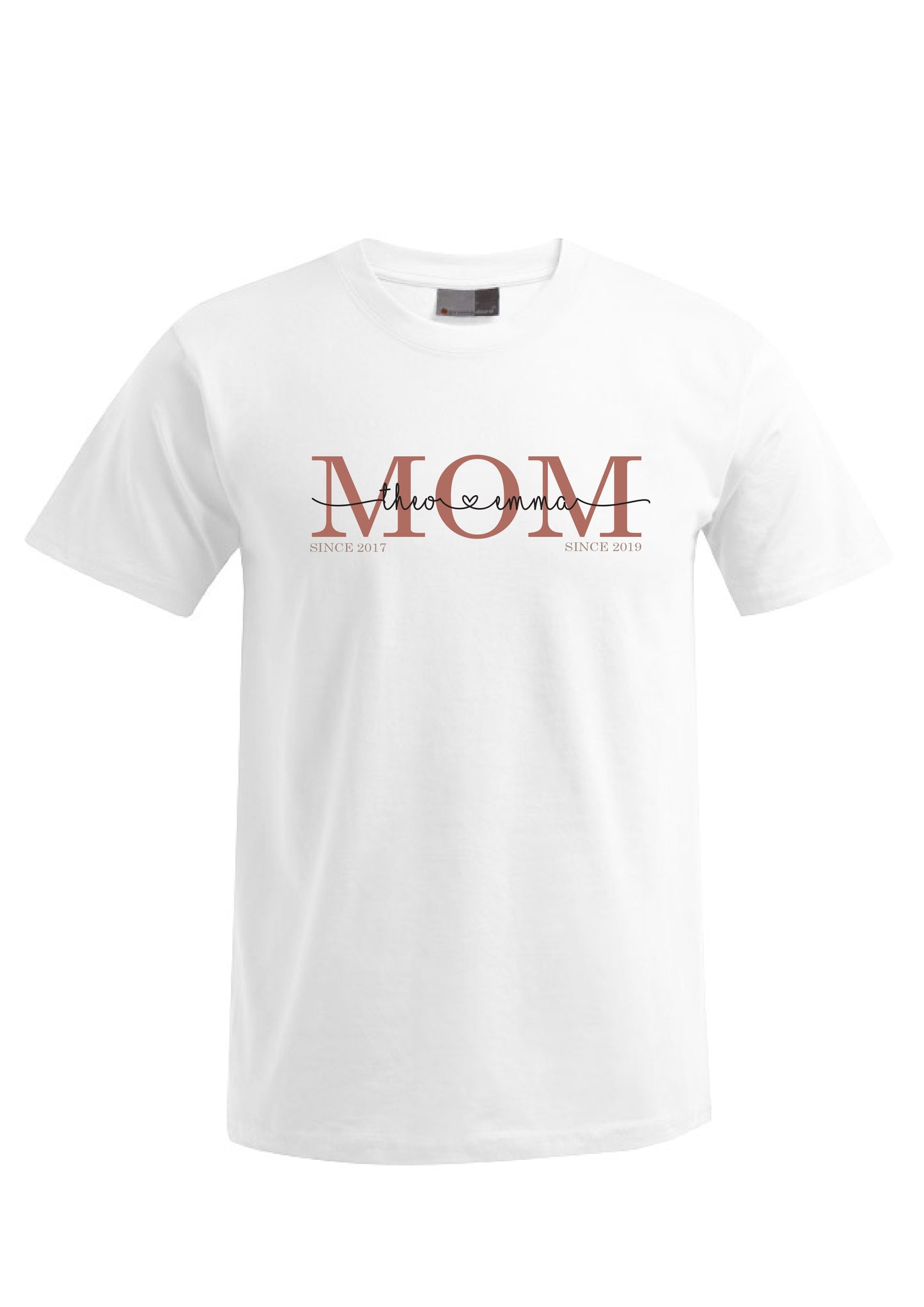 T-Shirt MOM - since rosegold