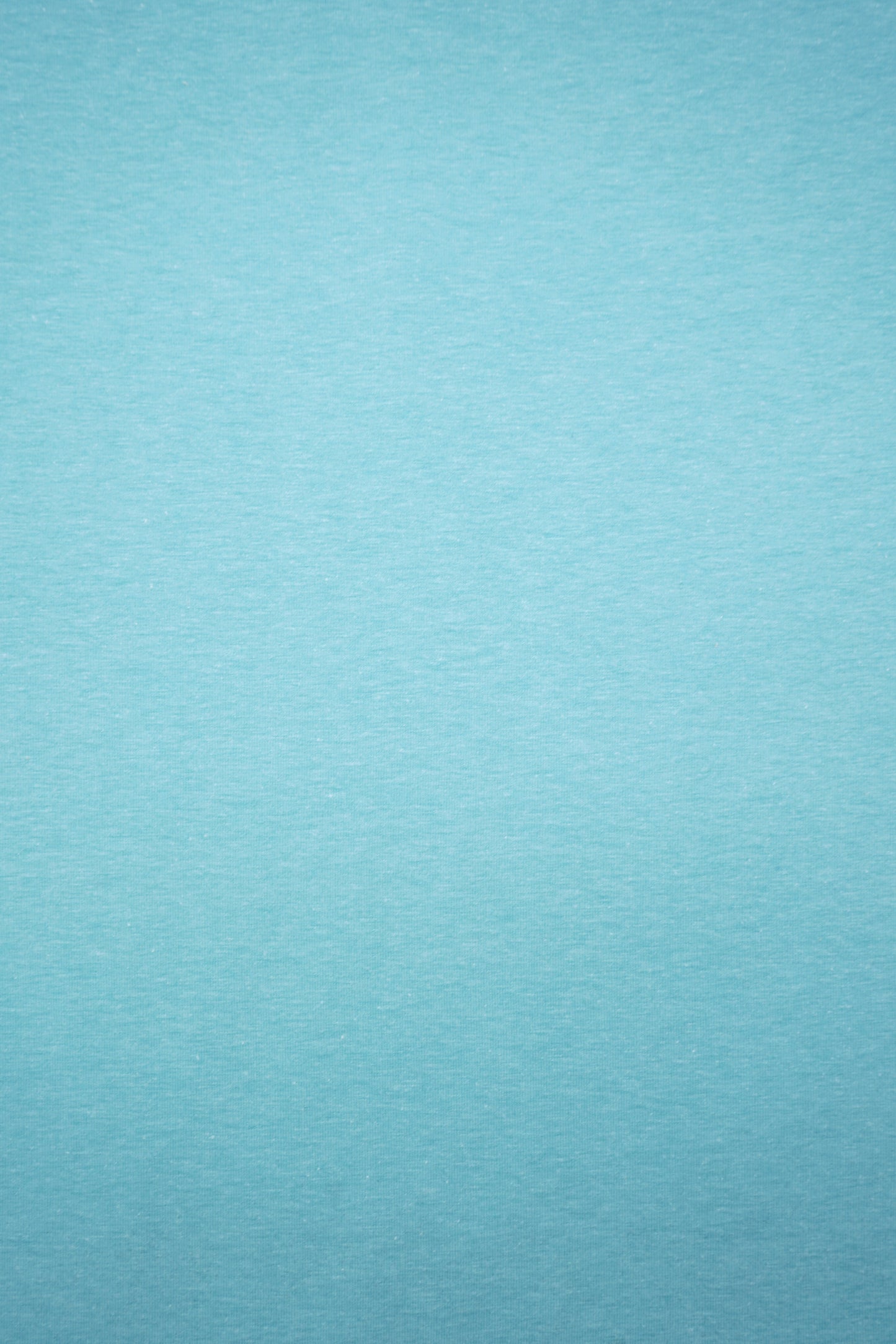 Jersey uni türkis melange