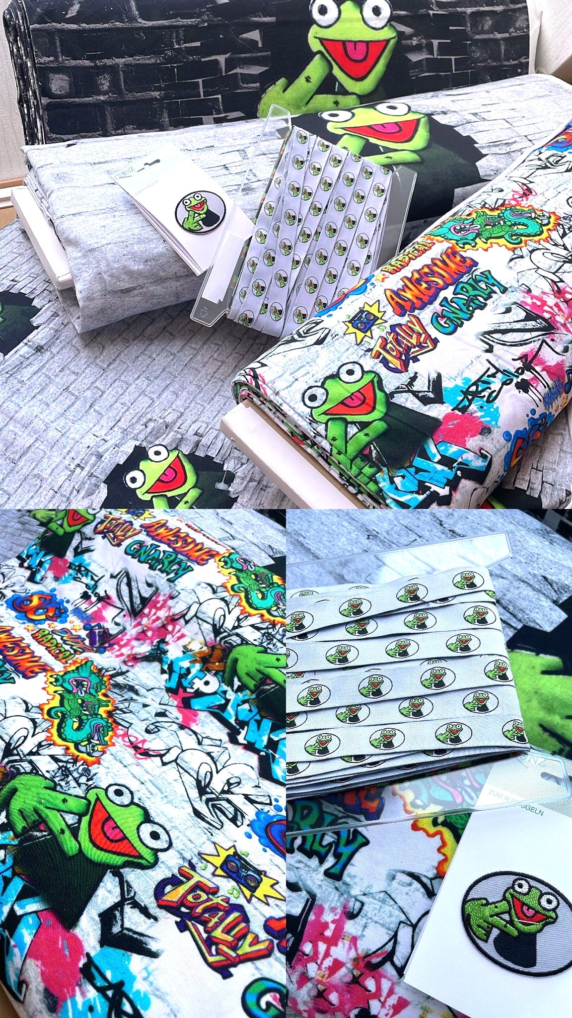 Applikation Kermit der Frosch