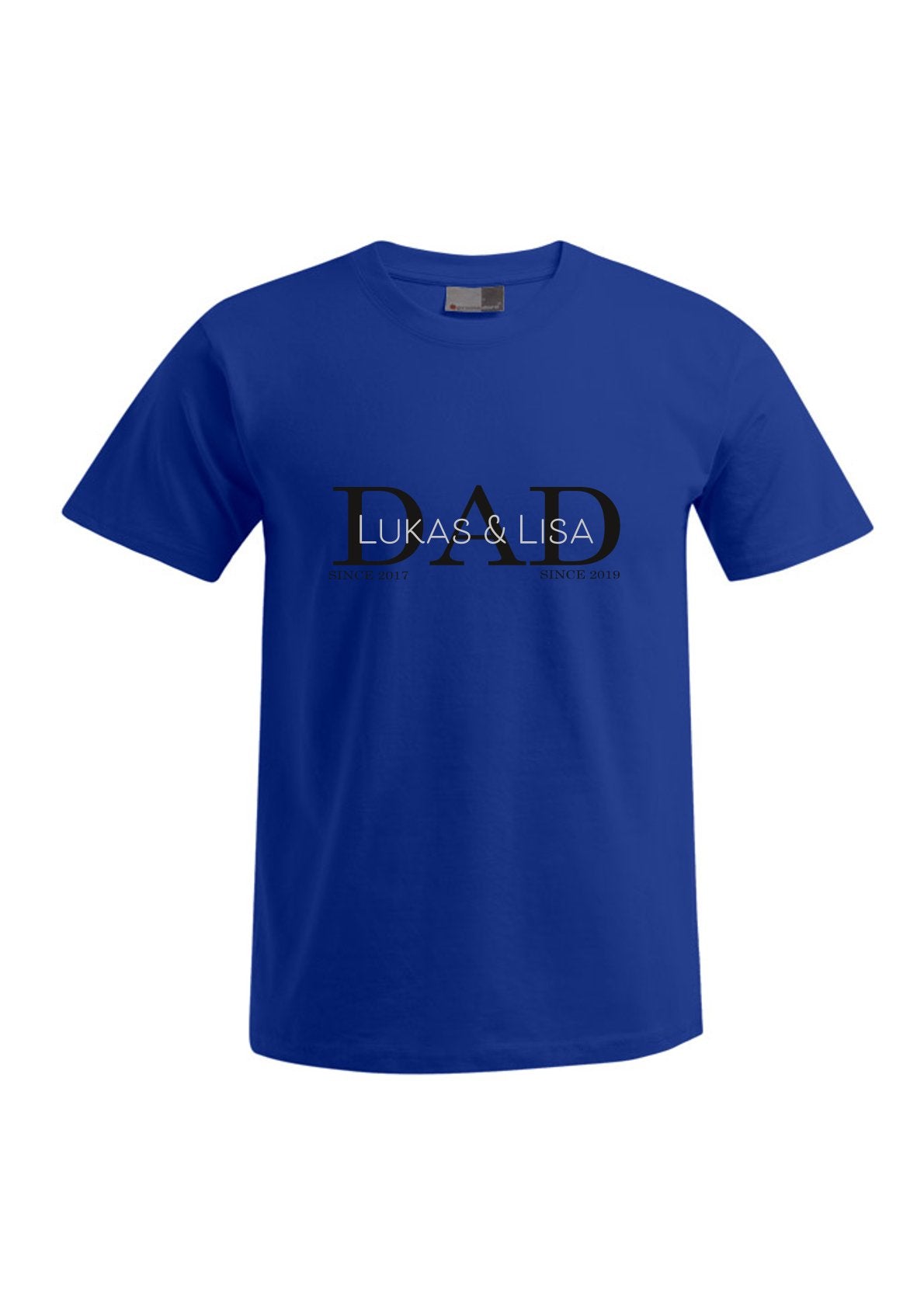 T-Shirt DAD - since carbon metallic
