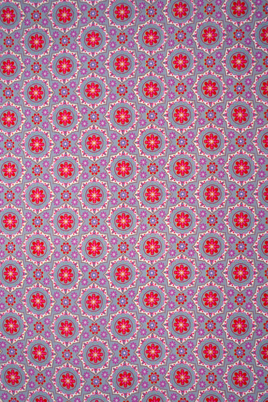 Jersey Blumen "Kombistoff"