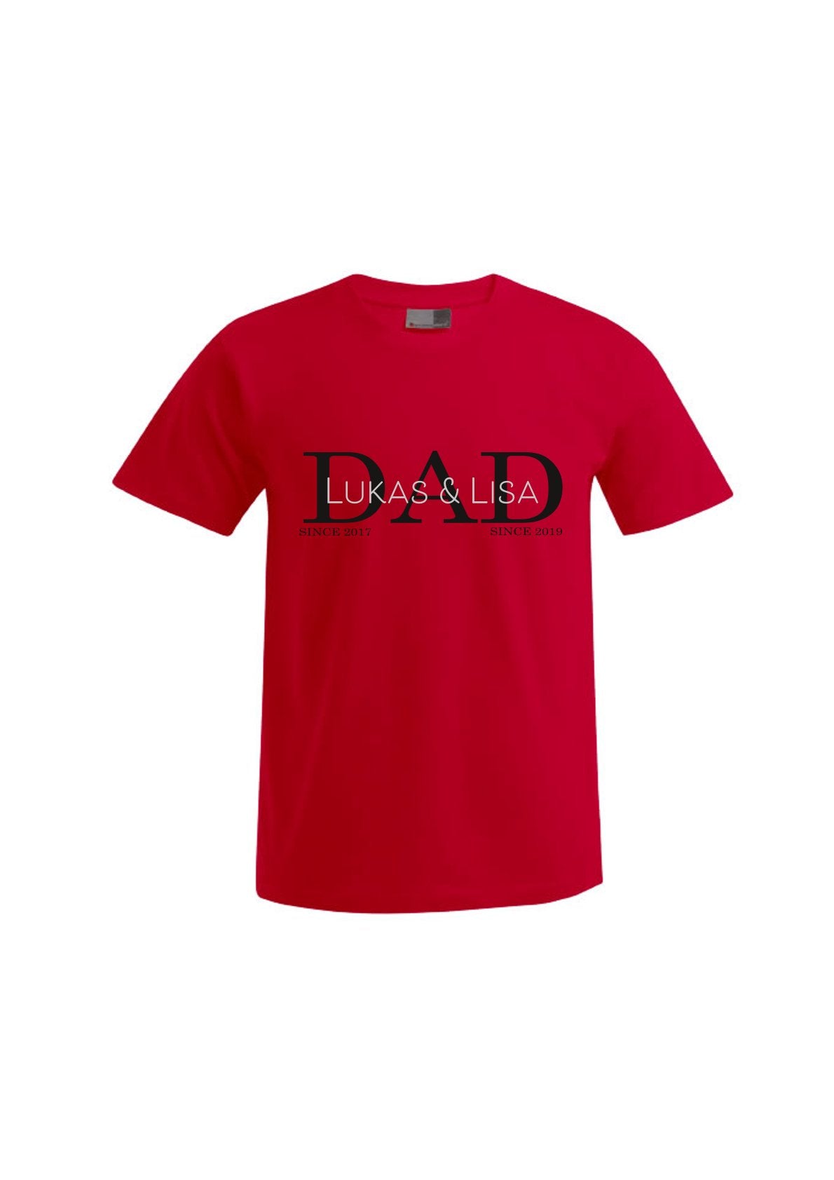 T-Shirt DAD - since carbon metallic