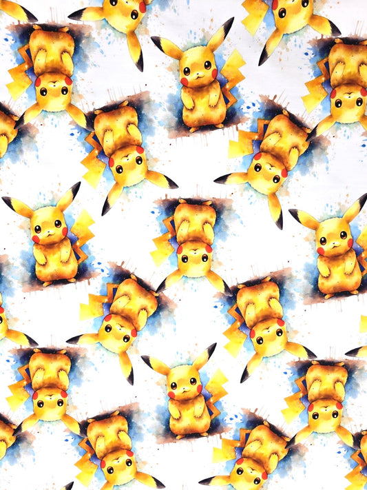 French Terry Pokemon Pikachu