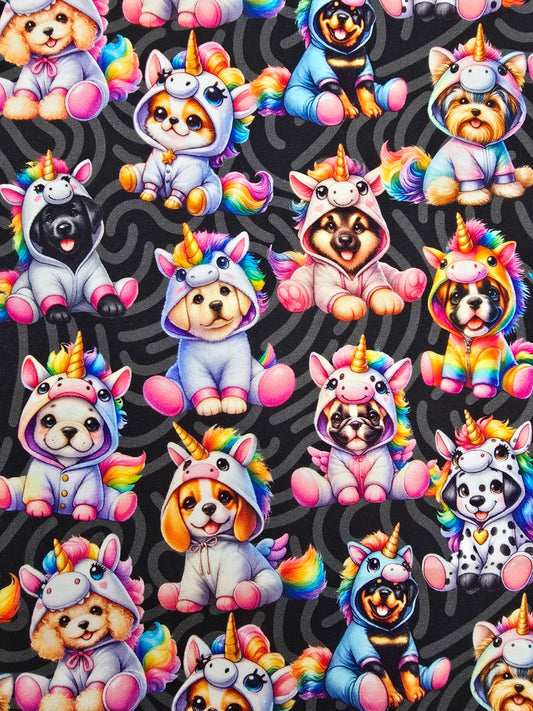 French Terry lustige Welpen, Hundebabys