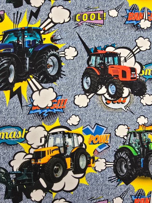 French Terry Trecker Traktor