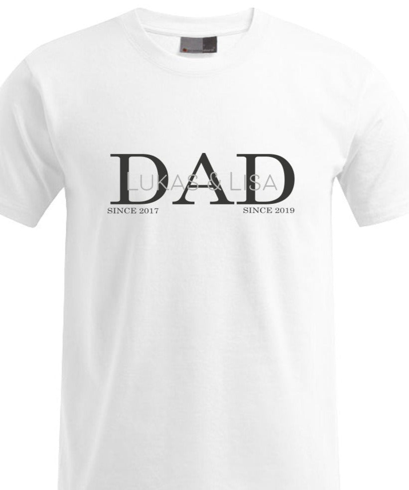 T-Shirt DAD - since carbon metallic
